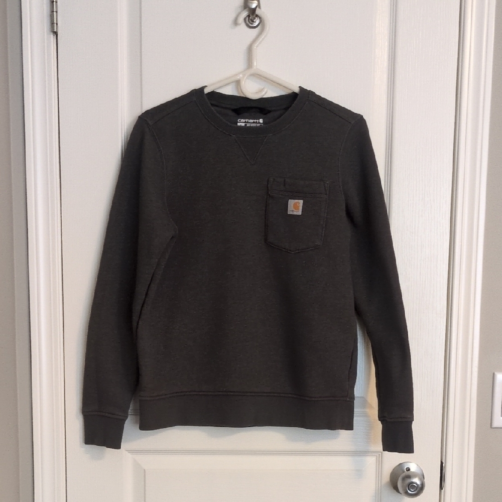 Carhartt Women's Gray Crewneck Sweater